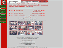 Tablet Screenshot of alfa-quadrifoglio.com